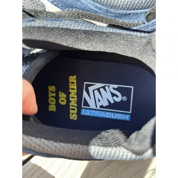VANS Boys Of Summer Varix WC Navy Black Gray White Men's Size 11.5 Shoes Sneaker - Picture 8 of 11
